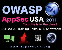 AppSec USA 2011
